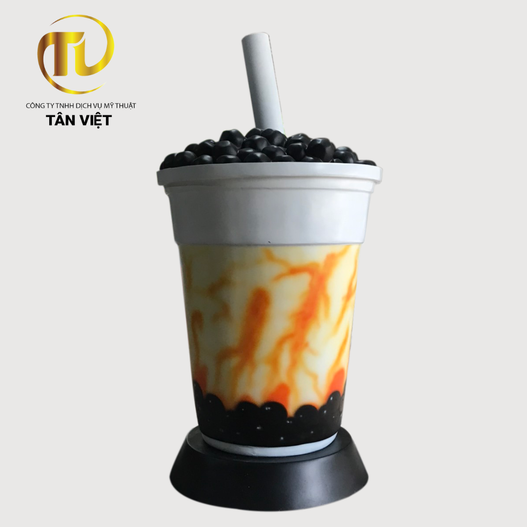 Mô hình ly trà sữa