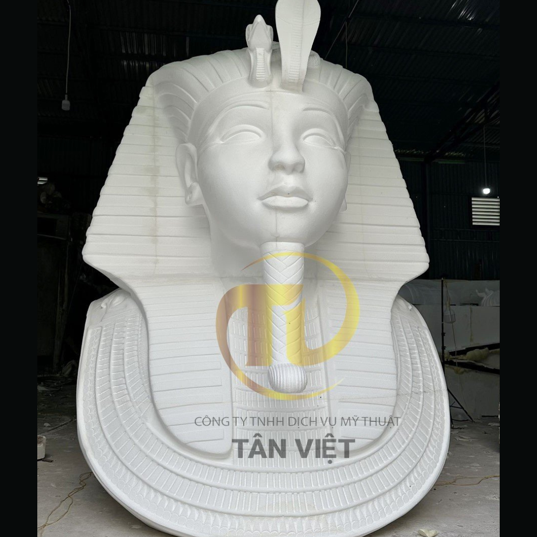 Mô hình mút xốp tutankhamun