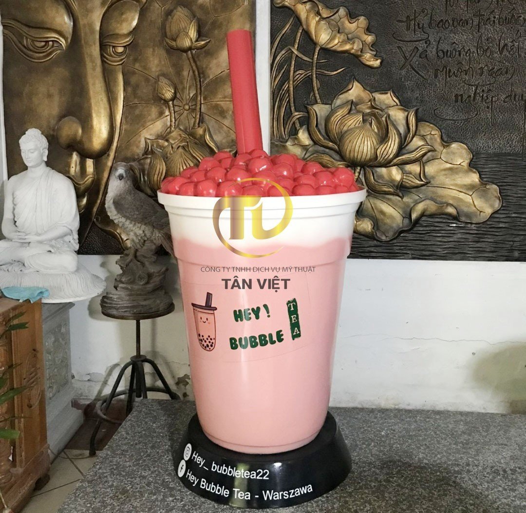 Mô hình ly trà sữa khổng lồ