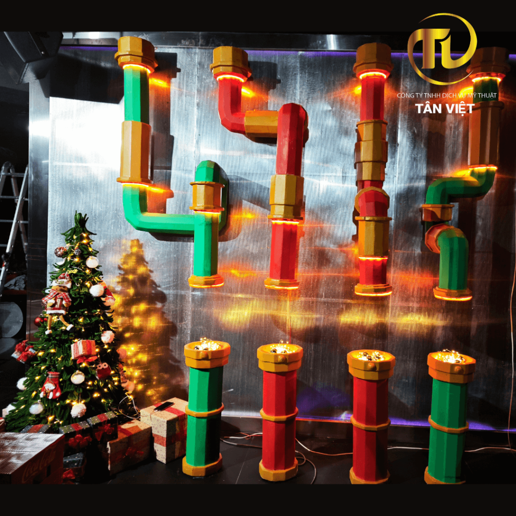 cây thông trang trí noel
