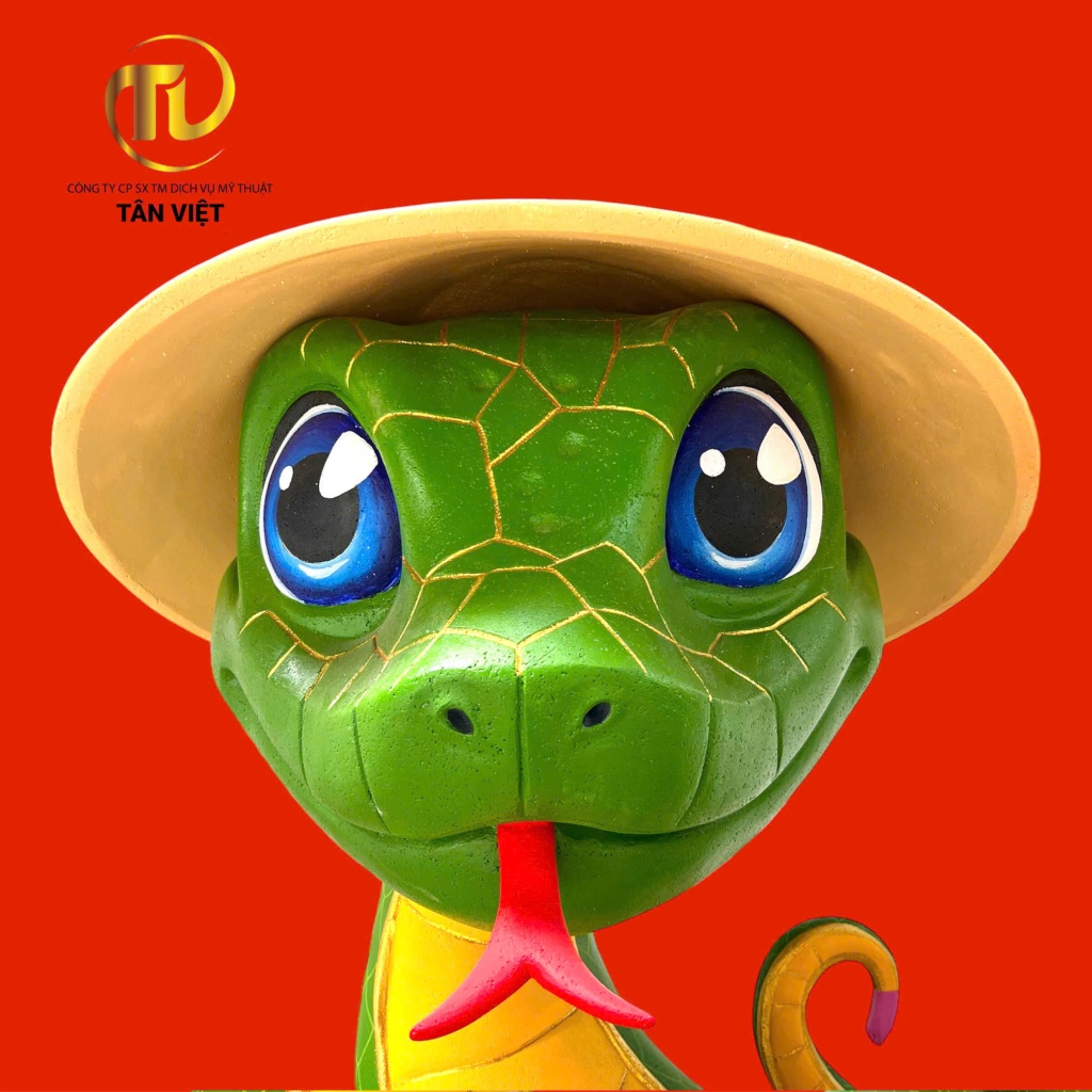 Rắn tết đẹp